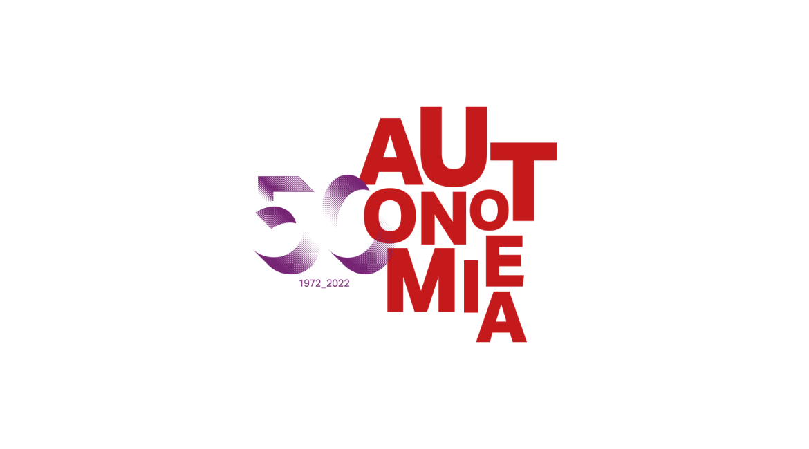 50 Jahre Autonomie Logo