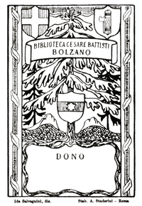 Bild: Biblioteca Civica storica Ex libris 3