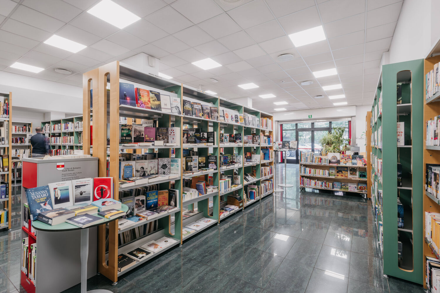 Bibliothek Europa Innenraum