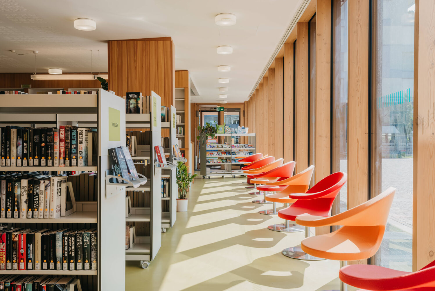 Bibliothek Firmian Innenraum Bibliothek Firmian Innenraum