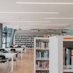 Bibliothek Oberau Lesesaal