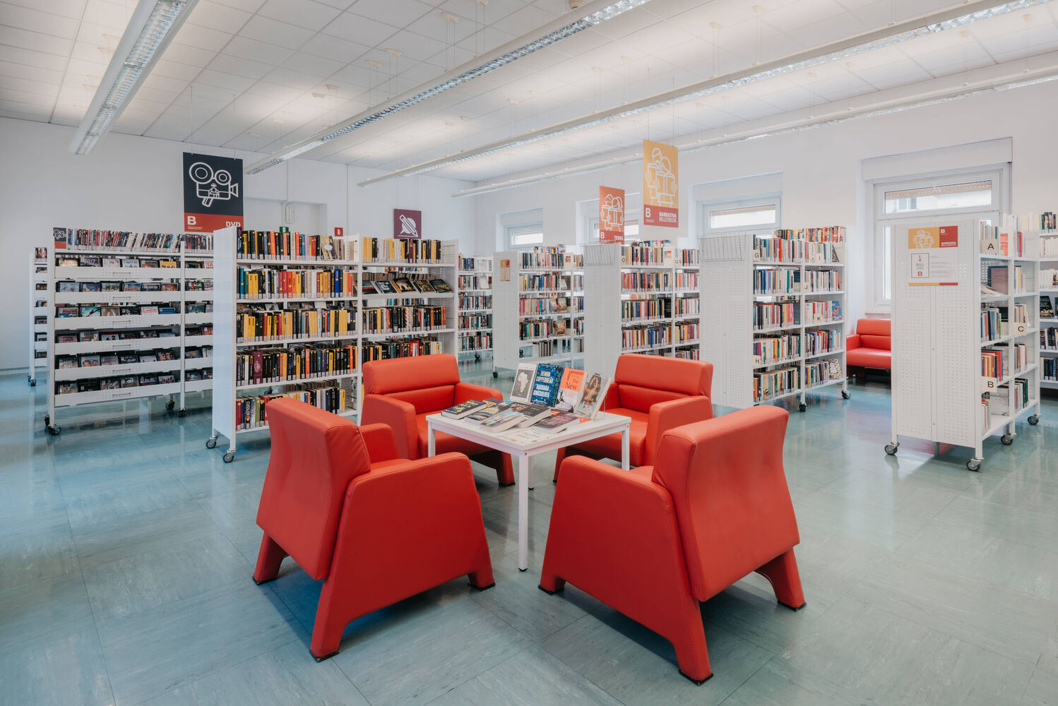 Stadtbibliothek Lesesaal