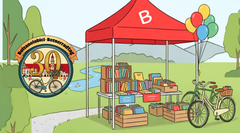 Die Stadtbibliothek ist beim Boznerradtag 2026 dabei