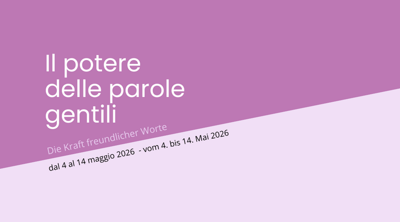 Die Kraft freundlicher Worte