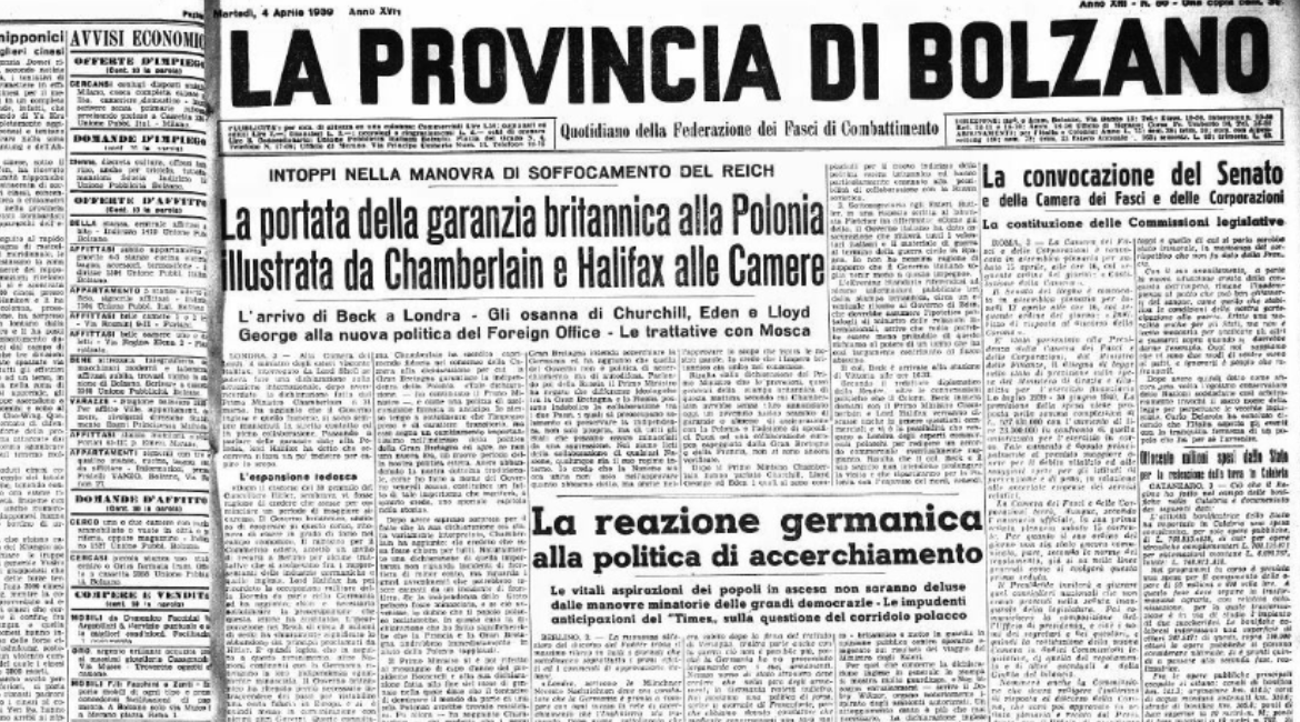 Bild: Provincia di Bolzano (04.04.1939)_ritaglio